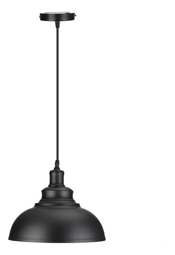 Lampara Colgante Metal E27 36cm