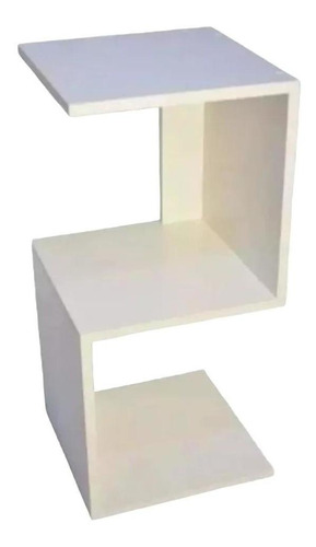 Mesa De Cabeceira Em S Branco Tx. 60x25x25