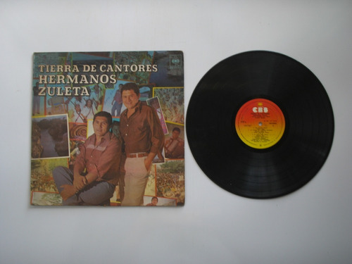 Lp Vinilo Hernanos Zuleta Tierra De Cantores Colombia 1978