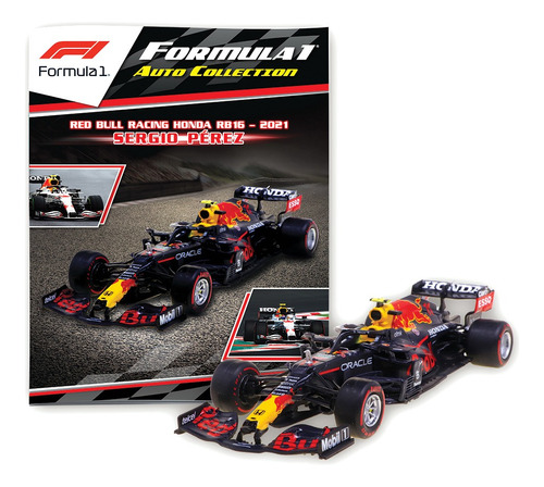 Revista Formula 1 Vol2 #1 Redbull Rb16b Sergio Perez Milenio