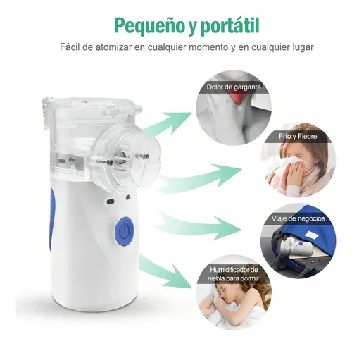 Nebulizador Ultrasónico De Mano Portátil Para Adultos/niños | MercadoLibre