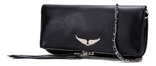 Wings Pu Metal Chain Bag Spanish Shoulder Cross-body Bag