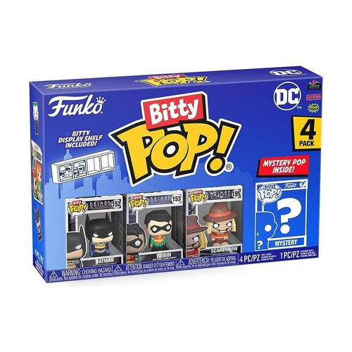 Funko Bitty Pop Dc Batman Pack X4 Set Figura
