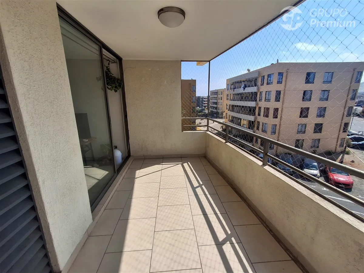 Imagen 3 de 22 de Venta Departamento 3dorm.1b Condominio Portal Del Norte