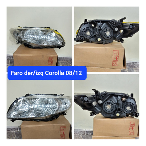 Faros Toyota Corolla 08/12