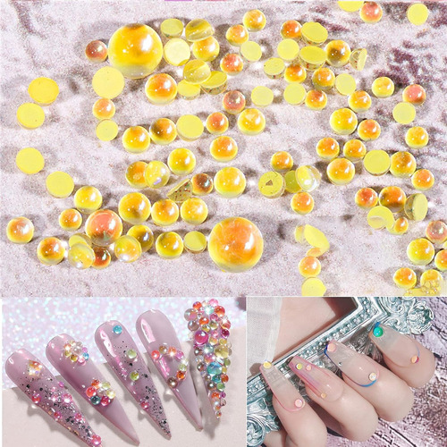 Naiska Juego De 800 Diamantes De Imitación Para Arte De Uñas