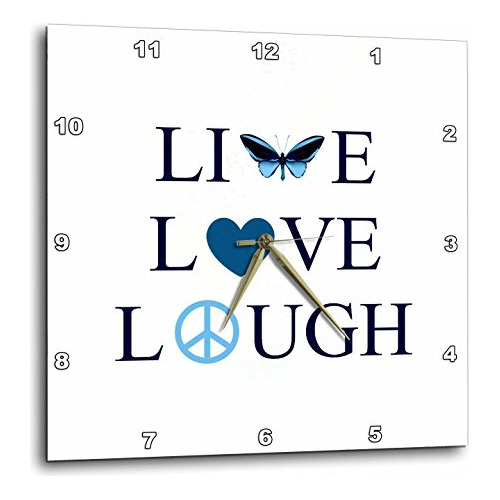 Dpp_43986_1 Live, Laugh, Love Aqua Butterfly-inspiratio...