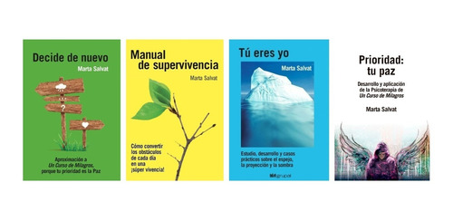 Pack Marta Salvat 4 Libros - Grupal Nuevo