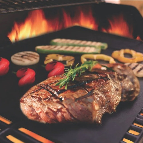 Pct 4 Mantas Teflon Antiaderente Forno Churrasqueira Pratica