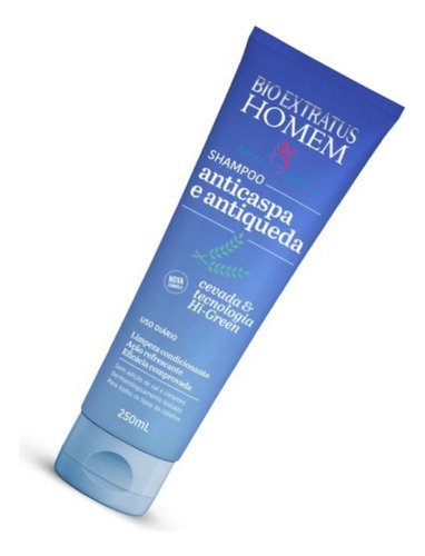 Bio Extratus Homem 250ml Shampoo Anticaspa E Antiqueda