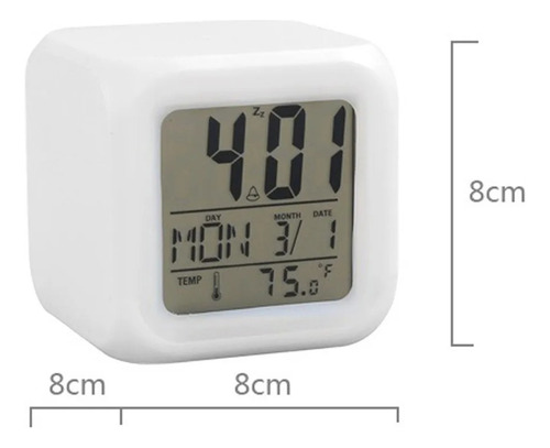 Reloj Snoopy Dibujo Clasico Digital Cambia Luz Colores