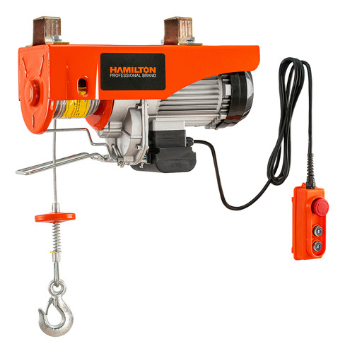 Aparejo Eléctrico Hamilton Hae1000 1000kg 12m 1700w Naranja 1