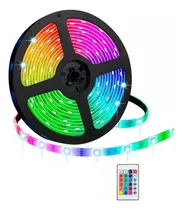 Comprar Luces Led 5 Mt Cinta Tira Luces Control Remoto Colores Rgb