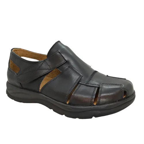 Franciscana Hombre 100% Cuero Vacuno C/velcro