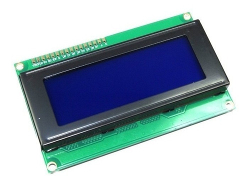 Display Lcd 20x4 2004 I2c Fundo Azul Letra Branca Arduino