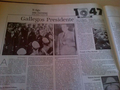 Periodismo En Vzla, El Universal, Tapa Dura, 80 Años. (Usado)