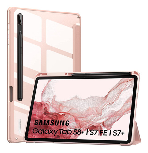 Funda Para Samsung Galaxy Tab S8 + - Oro Rosa