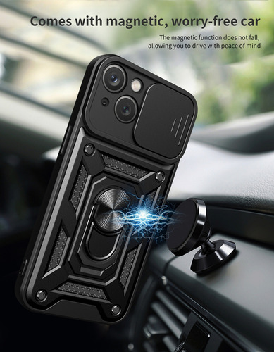 Funda De Cámara Deslizante Para Huawei Y8s, Soporte Deslizante, A Prueba De Golpes