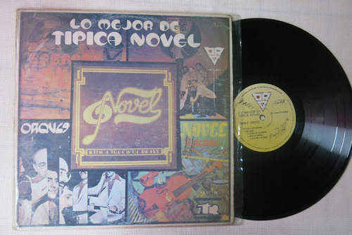 Vinyl Vinilo Lp Acetato Lo Mejor De Tipica Novel Tropical