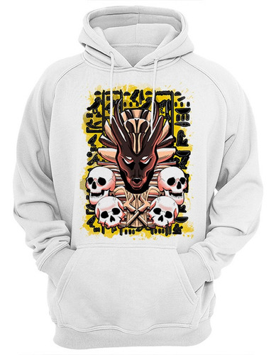 Sudadera Perro Dios Egipcio De La Muerte Mod.2123