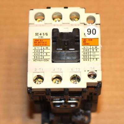 One Fuji Sc-4-1g Contactor With 24vdc Coil #w90 Aac