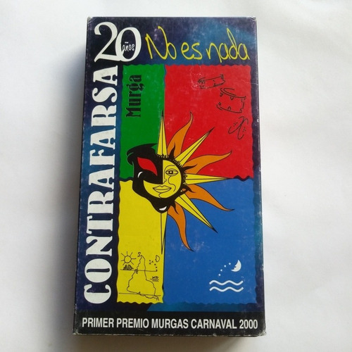 Murga Contrafarsa 20 Años Vhs Casete 1er Premio Murgas 2000