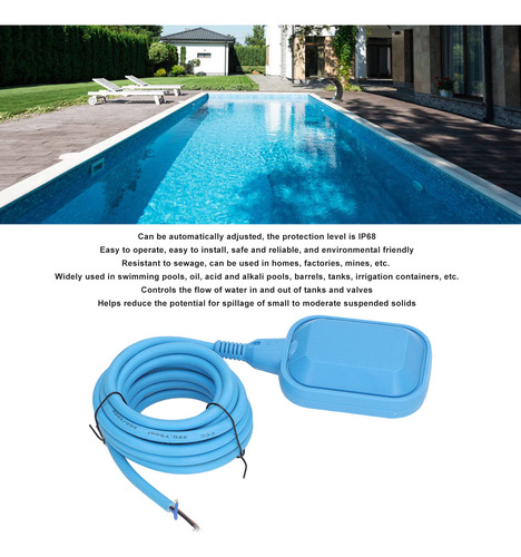 Tanque De Agua Automático, Nivel De Flotación, Bomba De Cabl
