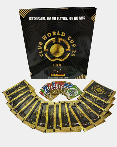 Album Figuritas Mundial De Clubes 2025 + 20 Sobres Panini