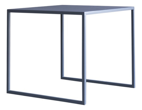 Mesa Ratona Arrime Hierro Diseño Bari Grande Maga Collection Gris Denim