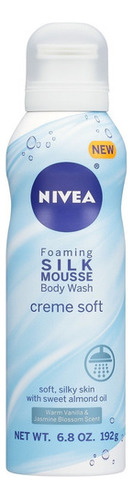  Crema Nivea  Suave De Espuma De Seda Mousse De Lavado Del