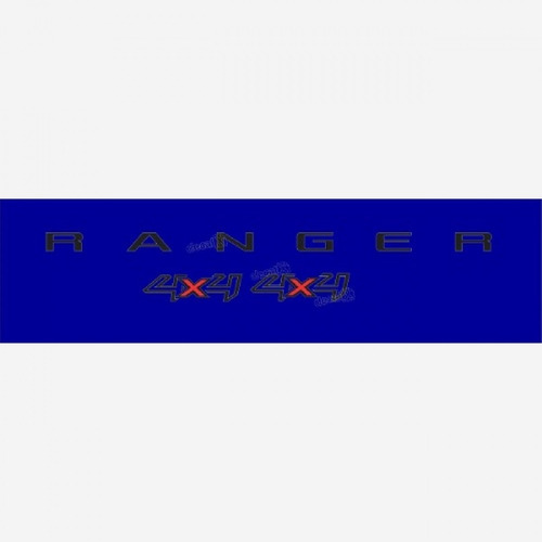 Emblema Adesivo Ford Ranger 4x4 2015 Cam. Azul Rgkit05 Fgc
