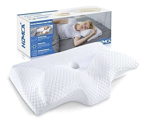 Homca Cervical Pillow Memory Foam Pillows - Contour 1js99