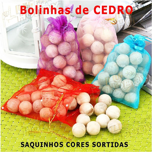 200x Cedro Solida Anti Mofo Traça Bolor 10 Sacos De 20 Cada