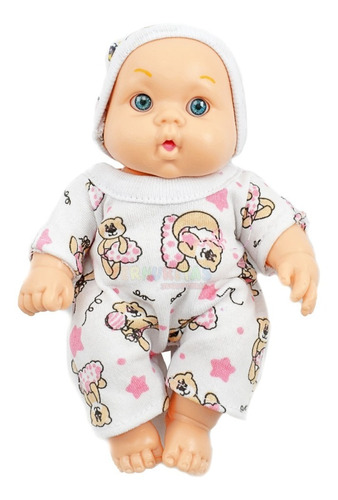 Bebe Muñeco Bebote Con Pijama Juguete Divertido Infantil Rg