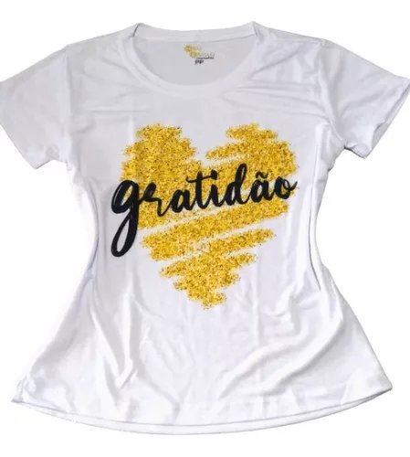 Camiseta Gratidão Feminina