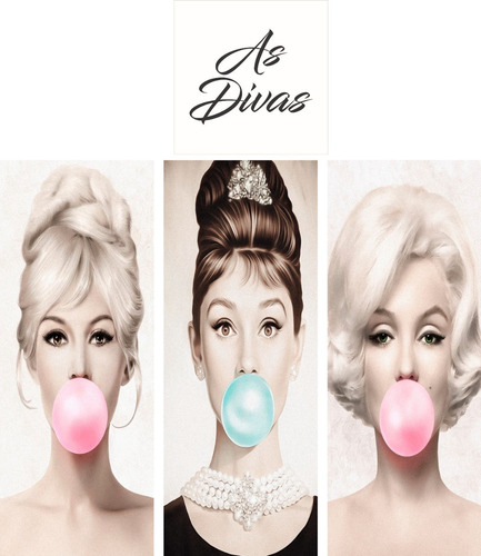 Adesivo Envelopamento Geladeira Divas Marilyn Vintage Lindas
