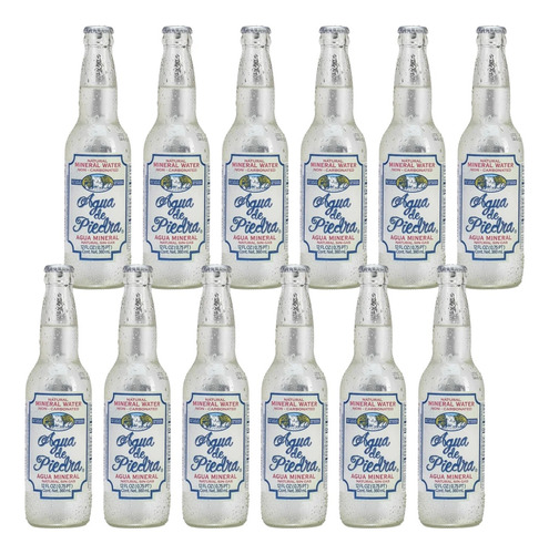 Pack De 12 Agua De Piedra Sin Gas 360 Ml