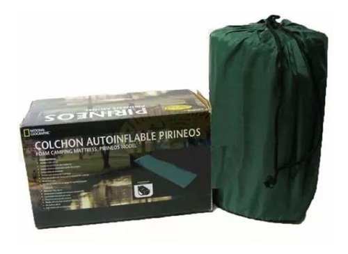 Imagen 3 de 6 de Colchoneta Autoinflable Camping National Geographic 1 Plaza