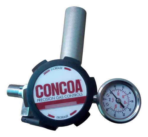 Regulador Manómetro Concoa,control De Gas De Precisión