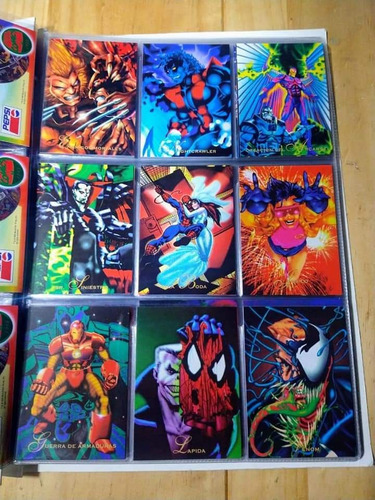 Imagen 6 de 9 de Album Pepsi Cards De Marvel Cómics Álbum + Set Completo