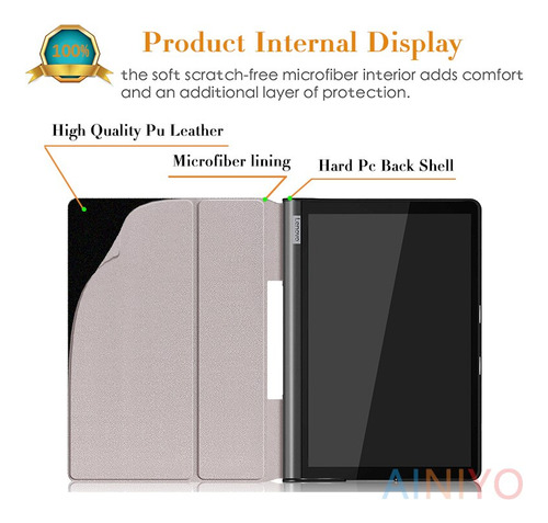 Funda Protectora Para Lenovo Yoga Tab 5 Yt-x705 10.1 Tablet