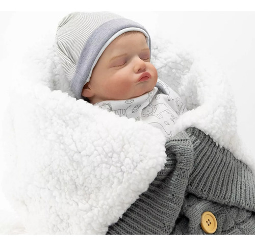Muñeco Bebe Reborn Realista Recien Nacido 18 Pulgadas