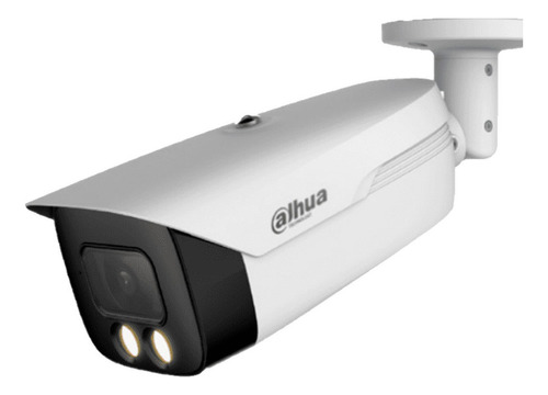 Dahua Cámara Bullet Hfw1509mhna Led Full Color 5 MP Lente de 3.6mm Luz Blanca de 50 Mts WDR Real de 120 dB Protección IP67 Micrófono Estilo Bala Blanca