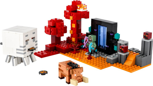 Lego Minecraft 21255 La Emboscada En El Portal Del Nether