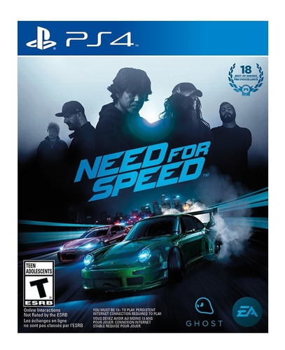 Need For Speed Play Station 4. Entrega Inmediata. Español
