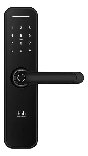 Cerradura Digital Ihub Shm F30 Huella Tarjeta Clave Bt 