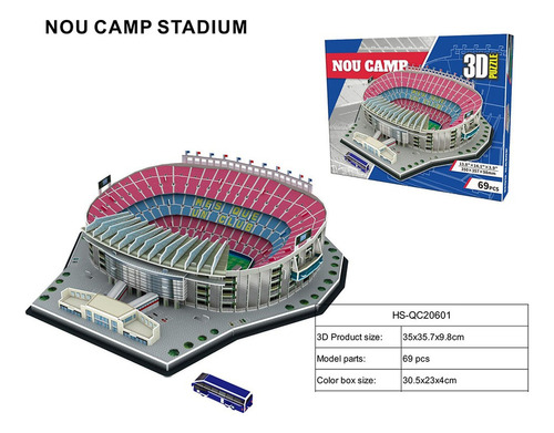 Rompecabezas 3d Estadio Barcelona Camp Nou