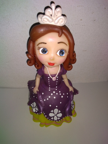 Princesa Sofia Porcelana Fria + Adorno De Torta