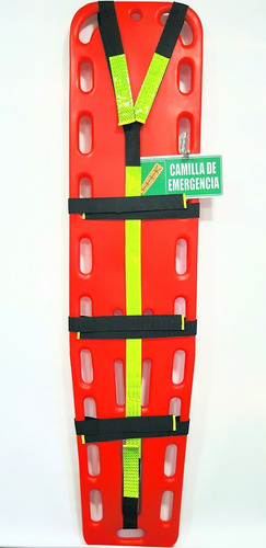 Camilla Plástica Emergencia +soporte Señal 