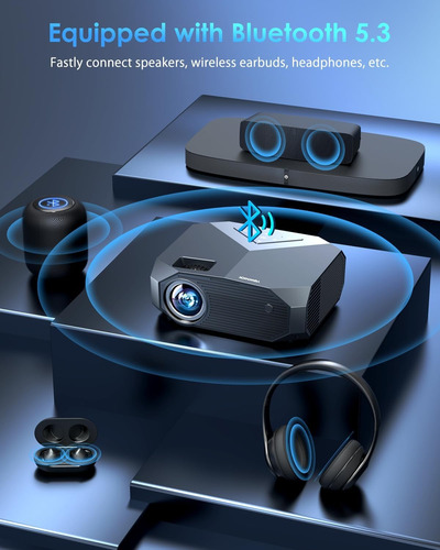 Proyector Profesional 20000 Lumenes Nativo 1080p Wifi 5g